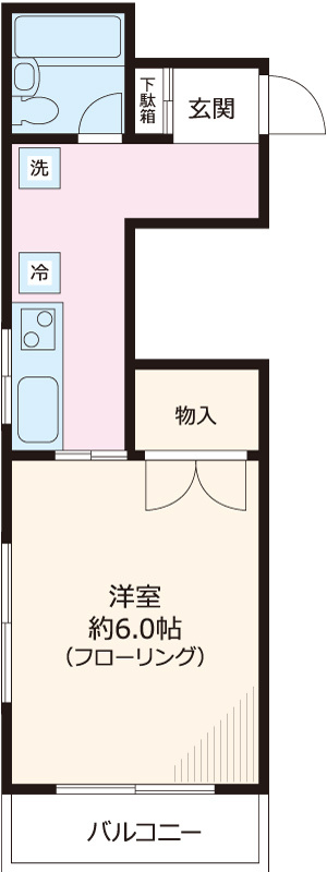 フジビルの間取り