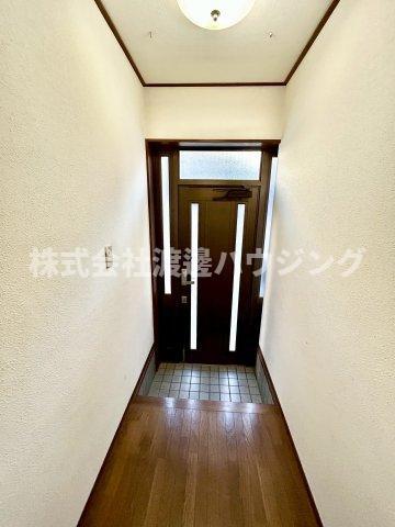 豊中市浜テラスハウスの玄関