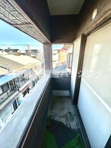 豊中市浜テラスハウスのバルコニー