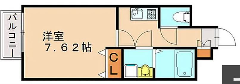 レスプリメゾンデリスの間取り