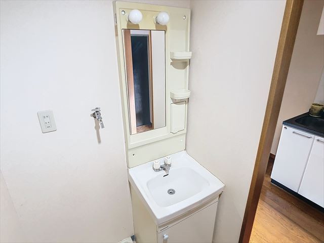 アミティエ博多南の洗面所