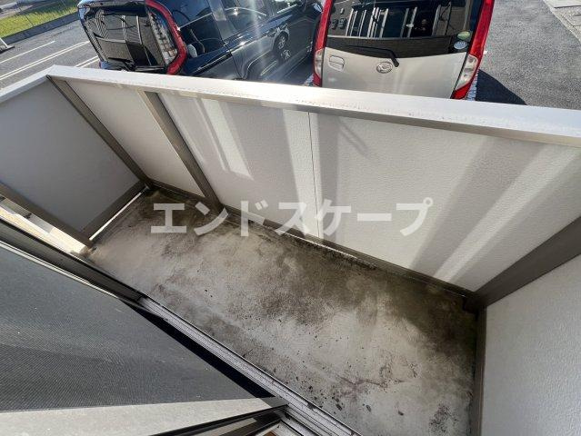 ヴィアーレのバルコニー|高崎、前橋のお部屋探しはエンドスケープまで！お客様の理想お聞かせ下さい♪