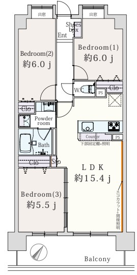 ★仲介手数料無料★横浜蒔田ローヤルコーポ