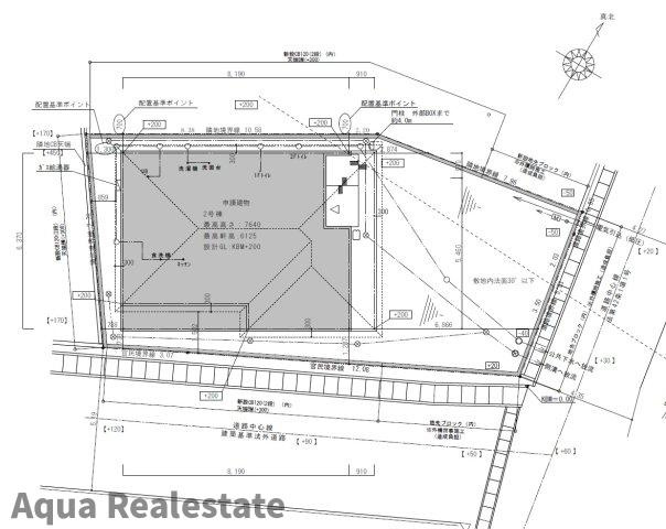 高松市西町　新築戸建の区画図