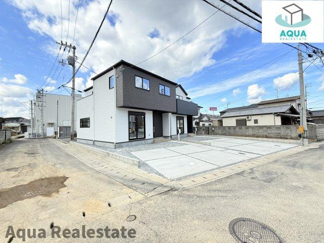 高松市西町　新築戸建の前面道路含む現地写真|外観です