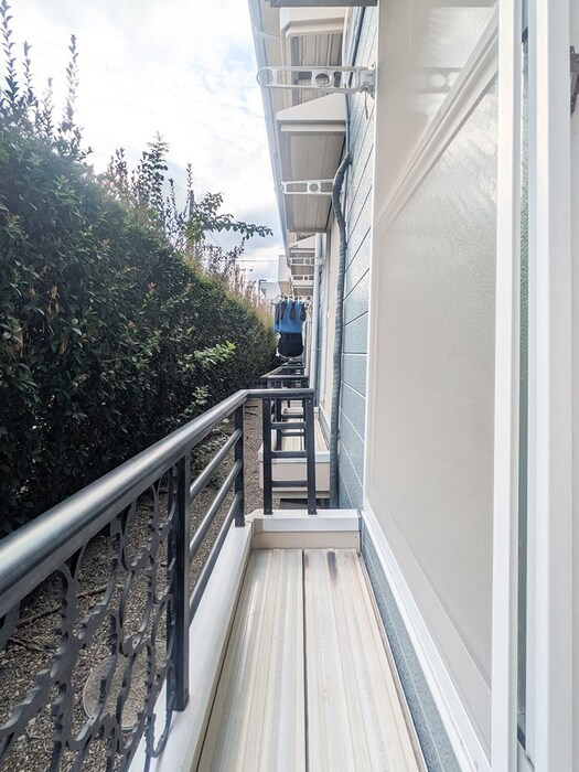 第ⅢＡＩコーポのバルコニー