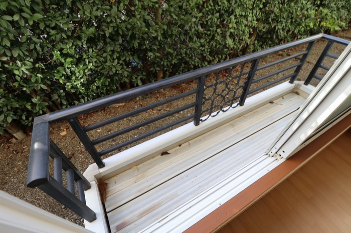 第ⅢＡＩコーポのバルコニー