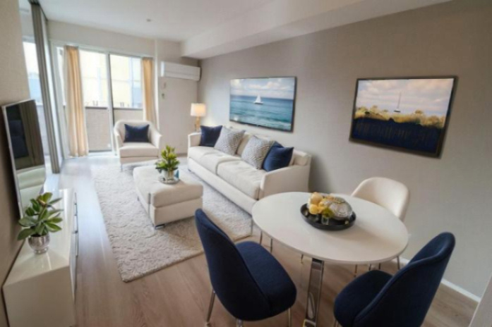 フェリスタの居間・リビング|CGで家具等を配置したものです。実際に家具等は含まれません。