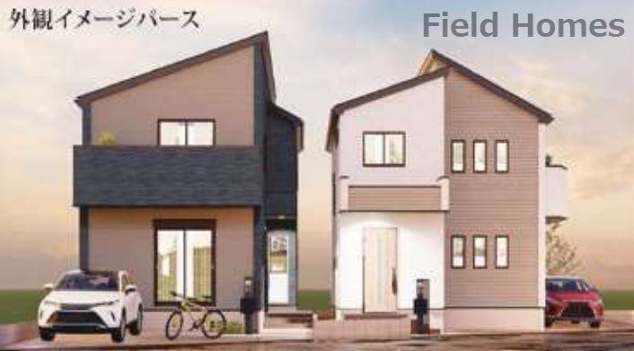 茅ヶ崎市香川1丁目新築戸建て　8期2号棟の外観|外観イメージ「茅ヶ崎市香川1丁目新築戸建て」