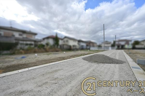 桜井市大字大福の売地の前面道路含む現地写真