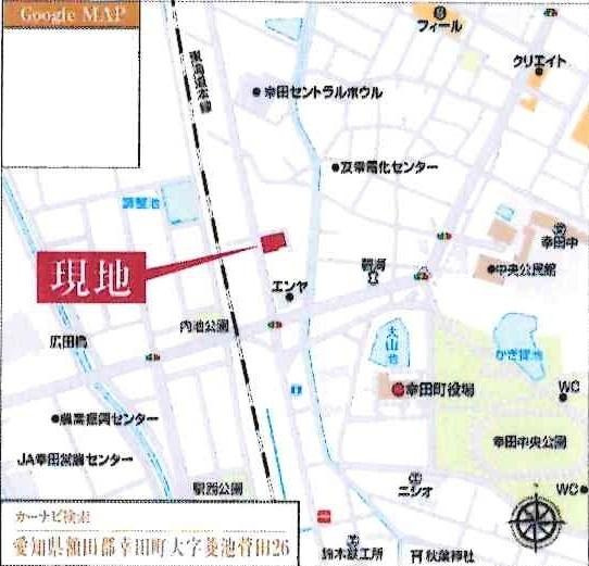 幸田第33菱池　全6棟・1号棟のその他|交通アクセス図です。