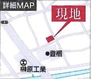 豊川第73桜町　全4棟・3号棟のその他|現地案内図です。