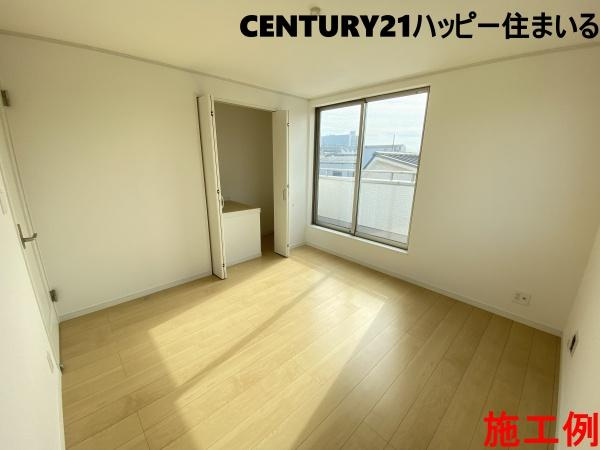 安城市美園町　全12区画・G号棟の洋室|施工例