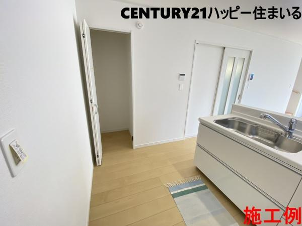 安城市美園町　全12区画・H号棟のキッチン|施工例