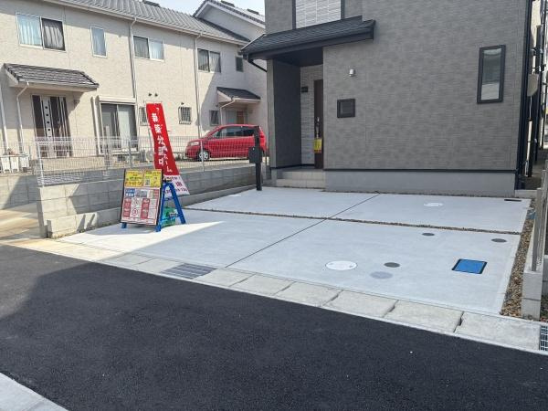 安城市美園町　全12区画・H号棟の駐車場|２台駐車できます！