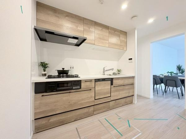 綱島シティハウスのキッチン|キッチンフロアユニット付き