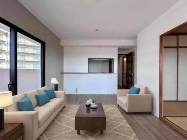 【居間・リビング】 | ロータリー新石切　中古マンション