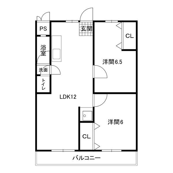 ラフォーレの間取り