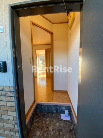 コーポ協和の玄関