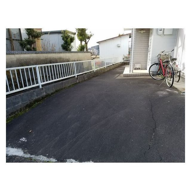 瑞穂市穂積の一戸建てのエントランス