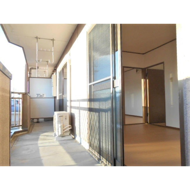 エクセル則武のバルコニー