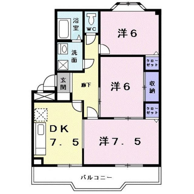 エクセル則武の間取り