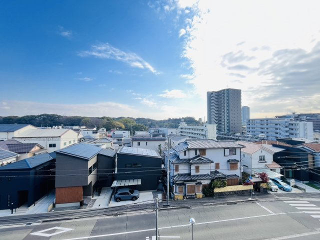 明石公園ハイタウン1号棟の展望