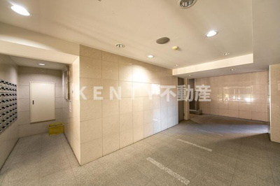 【ロビー】 | クラッサ目黒かむろ坂 | 清潔なロビーです