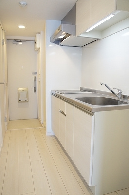 リブリ・ルームス弁天3のキッチン|お料理しやすいキッチンです