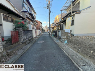 【前面道路含む現地写真】 | 伏見区淀木津町　売土地　建築条件付き