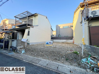 【前面道路含む現地写真】 | 伏見区淀木津町　売土地　建築条件無し