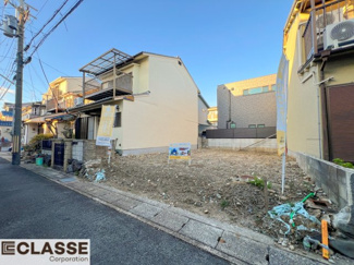 【前面道路含む現地写真】 | 伏見区淀木津町　売土地　建築条件無し