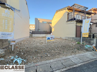 【前面道路含む現地写真】 | 伏見区淀木津町　売土地　建築条件無し