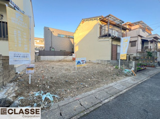 【前面道路含む現地写真】 | 伏見区淀木津町　売土地　建築条件無し