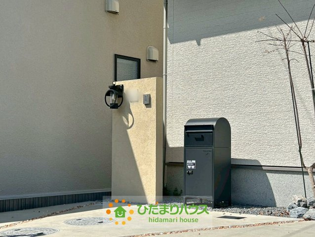 久喜市伊坂北１丁目　中古一戸建ての庭|南向きには庭もありBBQも楽しめそうですね！