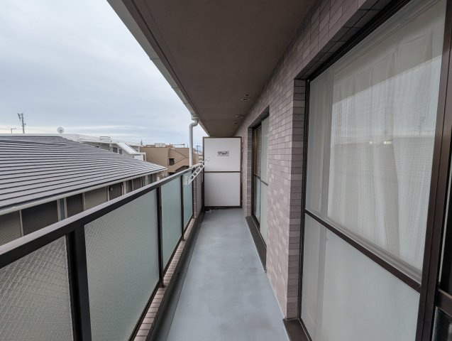 グリーンエクセル梅ノ木のバルコニー