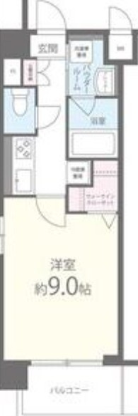 サンセール伊丹の間取り