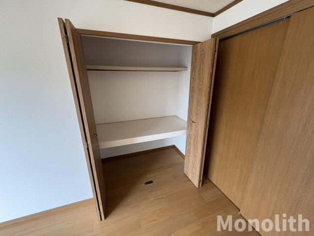 和泉市上町のアパートの収納