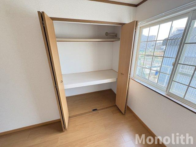 和泉市上町のアパートの収納