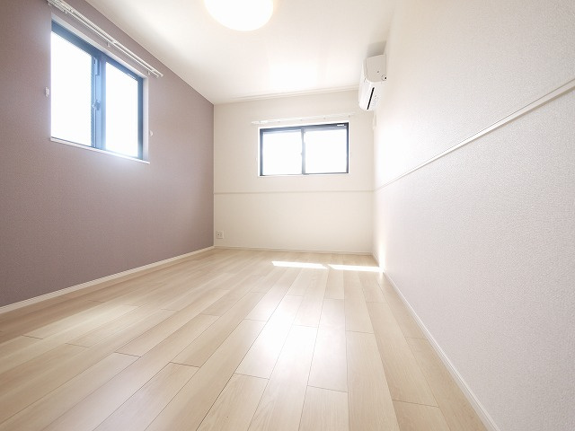 ヴェルデ　ルーチェの寝室|ゆとりの広さです