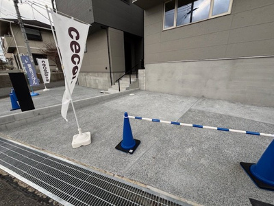 【駐車場】 | 神戸市垂水区小束山2丁目　新築戸建2号地　仲介手数料無料！ | 車をお持ちの方に嬉しい駐車場付きの物件です