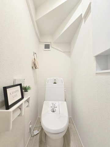 八王子市大和田町1丁目　全2棟のトイレ