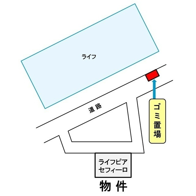 ライフピアセフィーロのその他|ゴミ集積所