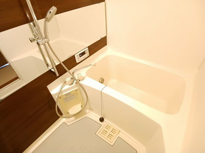 【浴室】 | グリーンコート柿内 | 落ち着いた空間のお風呂です