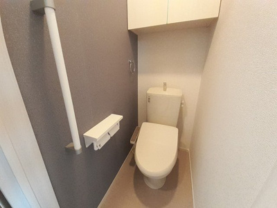 【トイレ】 | フェリスⅠ | 落ち着いた色調のトイレです