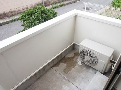 【バルコニー】 | サニーハートＢ | 陽当たり良好なバルコニーです