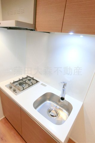 アトリオフラッツ羽田のキッチン|2口ガスキッチン