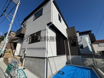 【外観】 | 明石市朝霧山手町　新築戸建2号棟　仲介手数料無料！ | 落ち着いた雰囲気の外観です