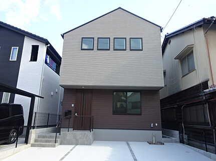 広島市南区北大河町　新築一戸建ての外観