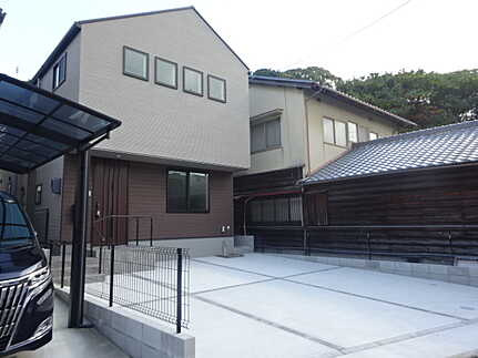 広島市南区北大河町　新築一戸建ての外観